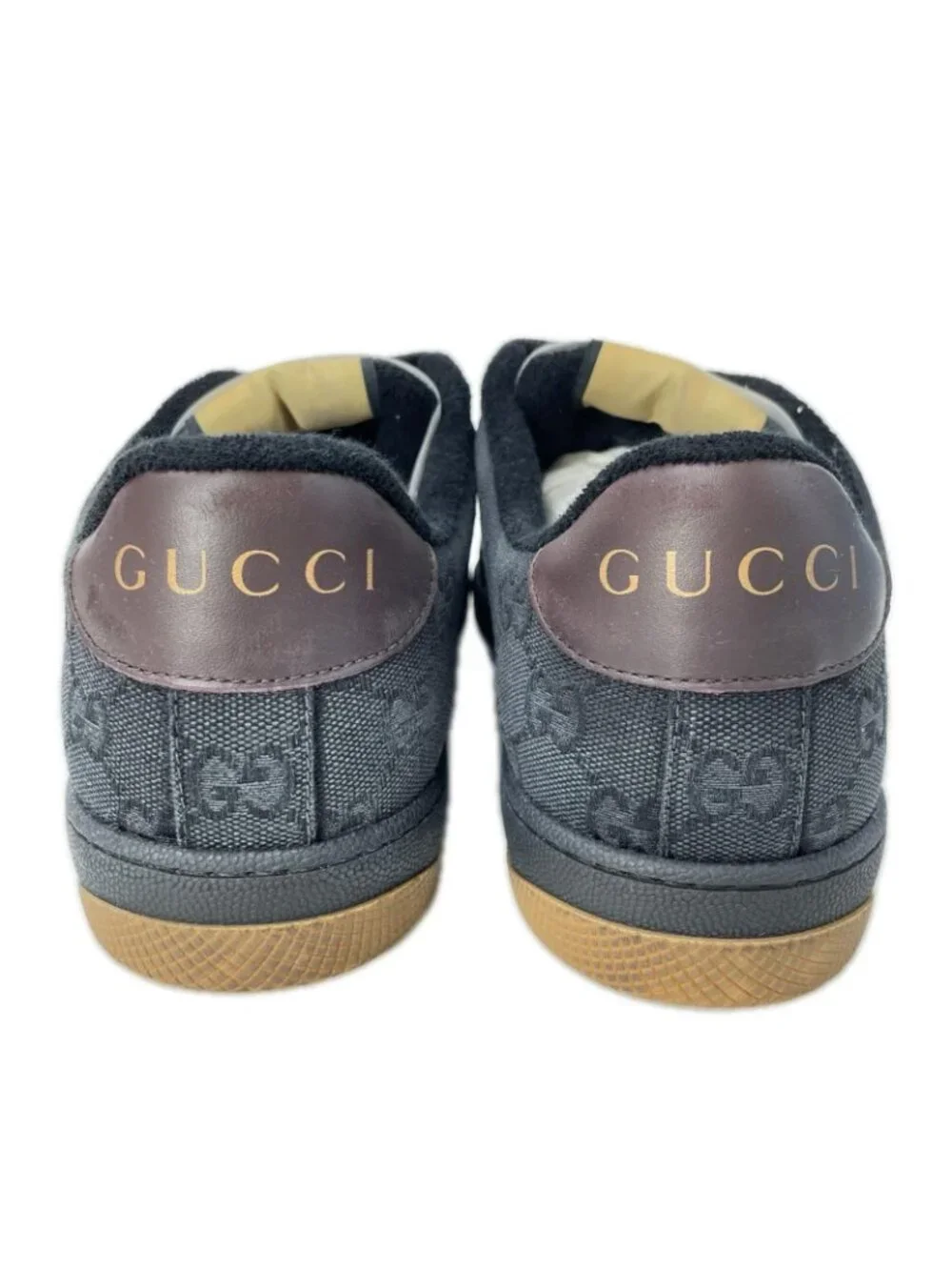 Gucci Screener GG Canvas Web Stripe Sneakers
